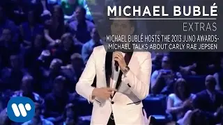 Michael Bubl&eacute; Hosts The 2013 JUNO Awards - Michael Talks About Carly Rae Jepsen [Extra]