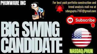 PHUNWARE INC | BIG SWING CANDIDATE | PHUNWARE STOCK | PHUNWARE STOCK TODAY | PHUN STOCK NEWS