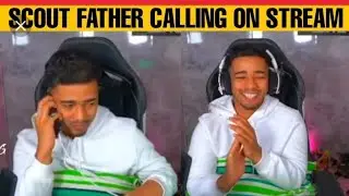 Scout Father calling on stream