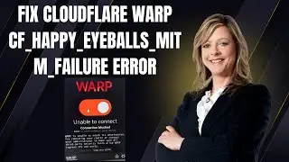 Как исправить ошибку Cloudflare WARP cf_happy_eyeballs_mitm_failure в Windows (2 простых способа!)