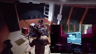 Guitar And Drums Mixer Record Xample