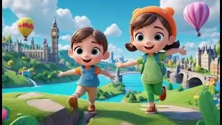 London Bridge Adventure Song | Classic Nursery Rhyme | Fun Toddler Sing-Along