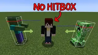 Can mobs attack a player with no hitbox?