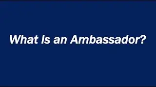 What is an Ambassador?