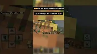Minecraft Gameplay 😱 OP Tower House Night Survival | Zombie Attack | Hindi Gameplay#shorts