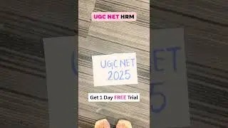 Cracking UGC NET HRM Code 55 in 2025 is not difficult!