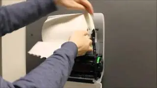 MERIDA SOLID CUT mechaniczny podajnik ręcznik&oacute;w papierowych w rolach MAXI CJB302, CJB303