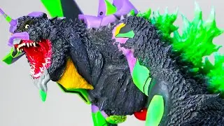 【合体】ゴジラ細胞をエヴァ初号機に投入した結果…【ゴジラ対エヴァンゲリオン】フィギュア G細胞覚醒 パチンコ出たってよ　ゴジエヴァ