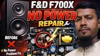 How To Repair F&D Speaker F700X No Power In Bangla 2024