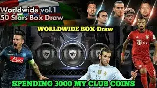 PACK OPENING WORLDWIDE SPECIAL BOX DRAW || PES 2018 MOBILE