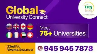 Abroad Education Fair Hyderabad 2026 | Meet USA UK Canada Ireland Universities at Vivanta Hotel
