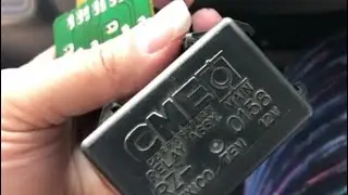 2003 Honda Pilot PGMFI Main Relay Assembly 12 Volt RZ 0158 CME Short Solder Joints Connection Check