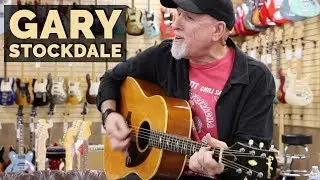 Gary Stockdale playing a 1964 Epiphone Texan at Norman's Rare Guitars