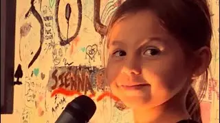This is sweet brilliant Azalea. She just turned 8!!! Sunny filmed us learning “Don’t Stop BELIEVIN “
