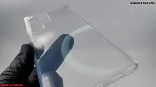 Transparent Samsung S22 Ultra dėklas-case-чехол