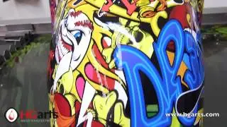 HG Arts | Water Transfer Printing - Hydrographics | (HGA-DY565 | Fender)
