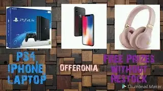 Offeronia.com || Get free prizes without restock ||