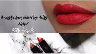 New Anastasia Beverly Hills Matte Lipsticks | Swatches
