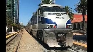 Amtrak on the Surfline - Summer 2017