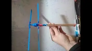 Rotor coaxial impreso en 3d