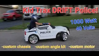 Superior Drift Garage - Kid Trax Police Drift Car Build Part 1