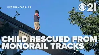 Child rescued from Hersheypark Monorail tracks after being reported missing