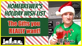 The MUST HAVE Christmas gifts for Homebrewers - Holiday Wish List