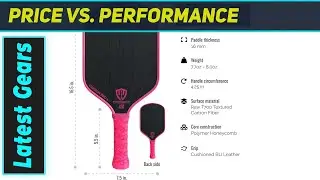Weekend Warrior Paddle: Unleash POWER & SPIN! USAPA Approved
