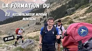 Cursus de formation DE accompagnateur en montagne en 2025
