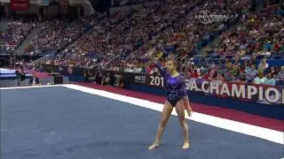 Alexandra Raisman - Floor Exercise - 2010 Visa Championships - Women - Day 1