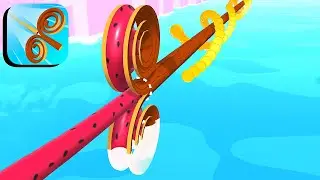SPIRAL RIDER ALL LEVELS GAMEPLAY ANDROID,IOS (LEVELS 31-32)