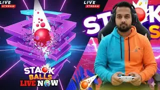 Live Stack Ball 3D⚽️ | ENLGISH & HINDI | #shorts #stackball #stackball3d #stackballgame #viral