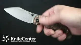 Kansept Knives Nesstreet Button Lock Folding Knife