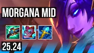 MORGANA vs VIKTOR (MID) | 35K damage | KR Diamond | 25.24