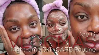 NIGHT-TIME SKIN ROUTINE |VLOGMAS DAY6 | FENTY SKIN | CIMPLYCECE #vlogmas2024
