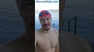 А по морю човен пливе. 500м #openwater #swimming #split #sport #marjan #croatia #swimmer #sea #coach