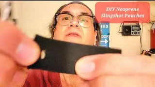 DIY Neoprene Slingshot Pouches For $.04 #slingshots #outdoors #adventure #slingshotshooting #diy