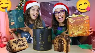 PROVANDO PANETONES DE 2021! *NÃO TEVE COMO DEFENDER* - RAFAELLA BALTAR