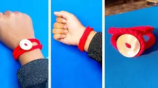 How to Crochet Handmade Button Bracelet | DIY Easy Button Bracelet Tutorial
