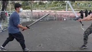 bastarda vs mandoble softcombat