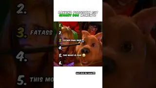 Ranking Scooby Doo Moments 😭