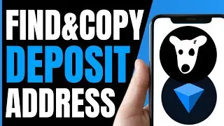 How To FIND And COPY Your DOGS Deposit Address On Tonkeeper Wallet (QUICK & EASY)