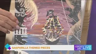 Gasparilla themed works of art