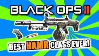 Black Ops 2: BEST LMG CLASS HAMR (BO2 Multiplayer Gameplay)