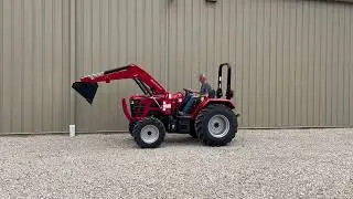 Unused Mahindra 5145 tractor with loader