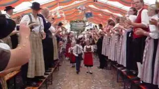 Fahneneinzug 100 Jahre Musikverein Taldorf
