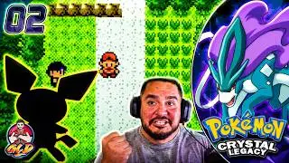 Прохождение игры Pokemon Crystal Legacy, часть 2: Лучший эпизод всех времен!