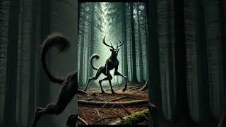 The Stagape: Guardian of the Whispering Woods #animalfusion #animalhybrid #hybridcreature