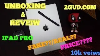 UNBOXING AND REVEIW OF IPAD PRO 10.5 FROM 2GUD.COM IN SUPERB CONDITION