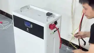 Installation Video of Movable Vertical Battery Energy Storage System Delong LVM Series